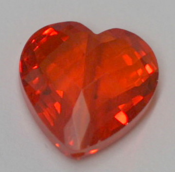 12x16mm Red CZ - Click Image to Close